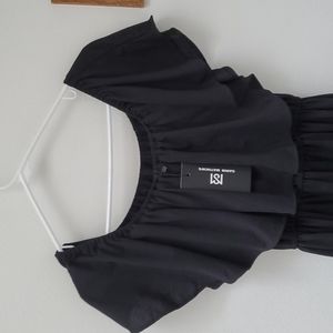 Sarin Mathews scoop neck cotton maxi dress